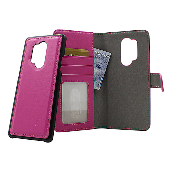 Skimblocker Magnet Wallet OnePlus 8 Pro Hotpink