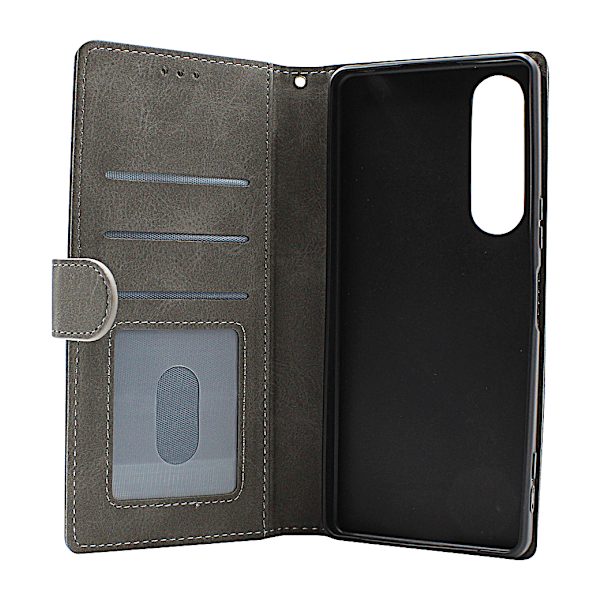 Zipper Standcase Wallet Sony Xperia 1 V 5G (XQ-DQ72) Aqua