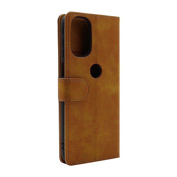 Zipper Standcase Wallet Motorola Moto G31/G41 Ljusrosa
