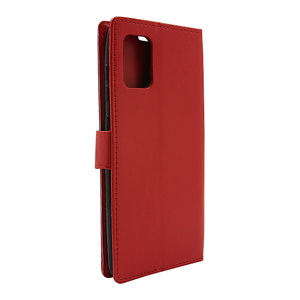 Crazy Horse Wallet Samsung Galaxy A71 (A715F/DS) Röd