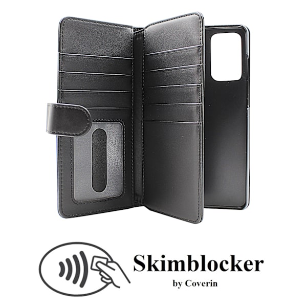 Skimblocker XL Wallet Samsung Galaxy A72 Hotpink