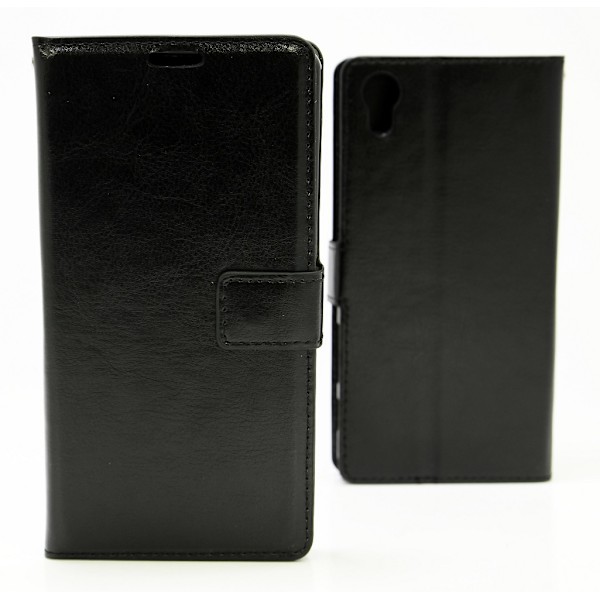 Crazy Horse Wallet Sony Xperia X Performance (F8131) Svart