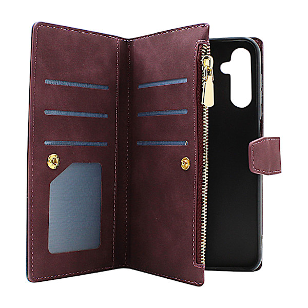 XL Standcase Lyxfodral Samsung Galaxy A14 5G Brun