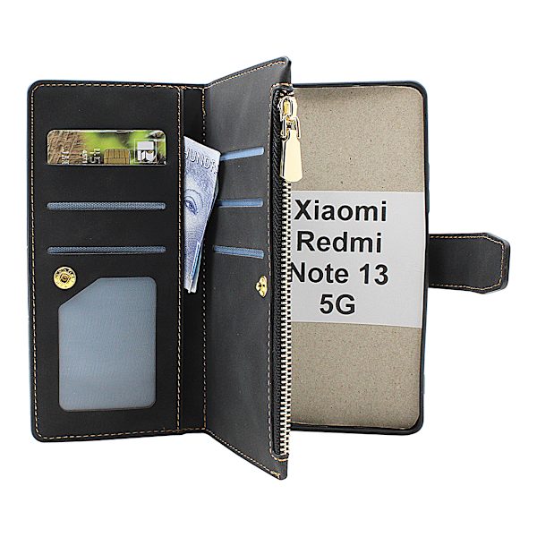 XL Standcase Lyxfodral Xiaomi Redmi Note 13 5G Brun