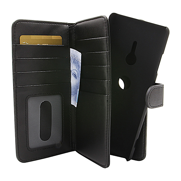 Skimblocker XL Magnet Wallet Sony Xperia XZ3 Svart
