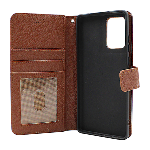 New Standcase Wallet Motorola Edge 50 Fusion 5G Brun