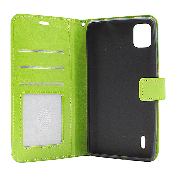 Crazy Horse Wallet Nokia C2 2nd Edition Grön