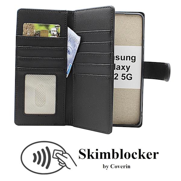 Skimblocker Samsung Galaxy A42 5G XL Plånboksfodral