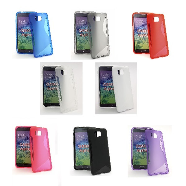 S-Line skal Samsung Galaxy Alpha (G850F) Clear