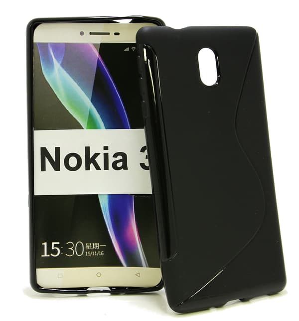 S-Line skal Nokia 3 Svart