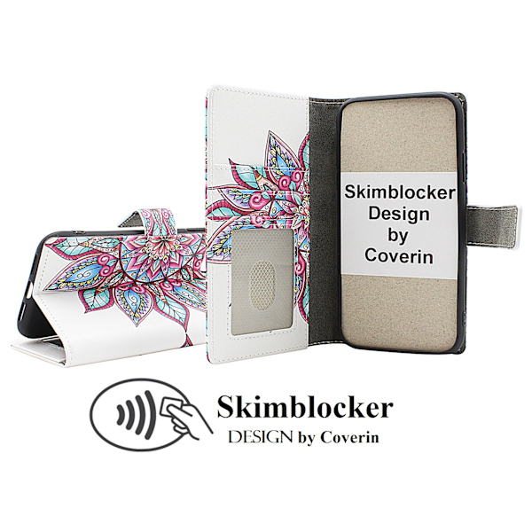 Skimblocker Motorola Moto E14 Plånboksfodral Design