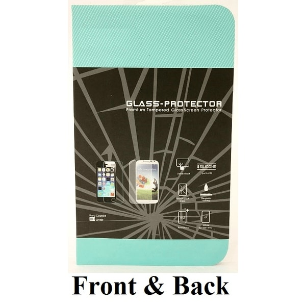 Front & Back Skärmskydd av härdat glas iPhone 4/4S