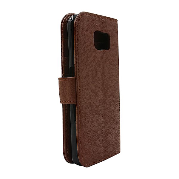 New Standcase Wallet Samsung Galaxy S6 (SM-G920F) Brun