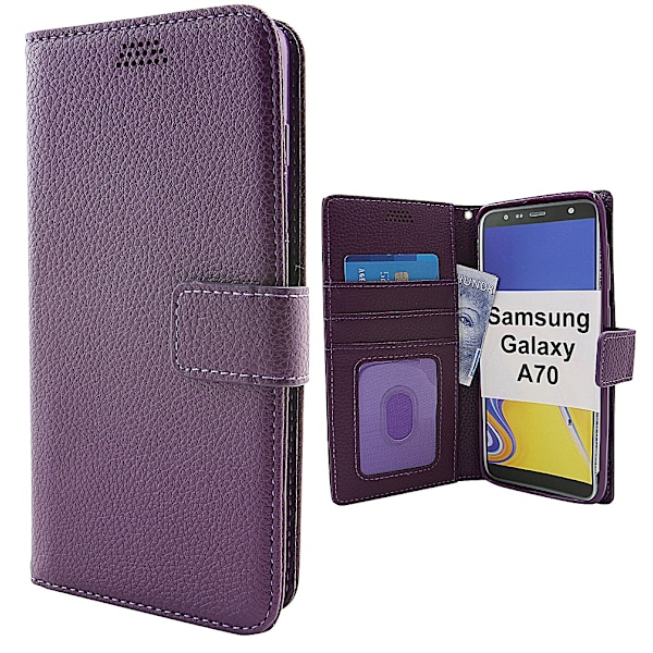 New Standcase Wallet Samsung Galaxy A70 (A705F/DS) Lila