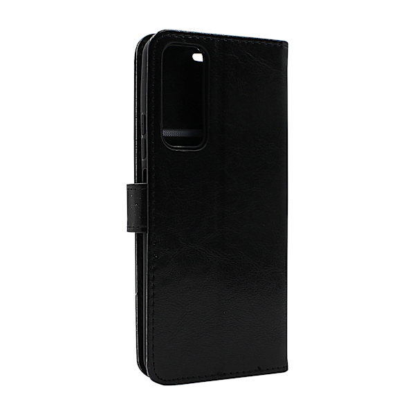 Crazy Horse Wallet Huawei P Smart 2021 Svart