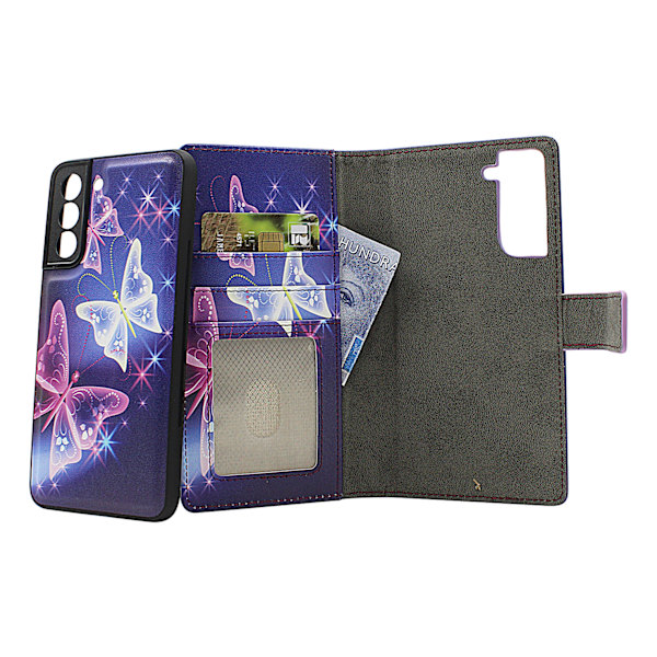 Skimblocker Samsung Galaxy S21 FE 5G Magnetfodral Design