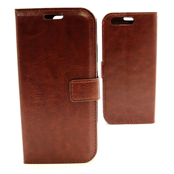 Crazy Horse Wallet Huawei P10 (VTR-L09) Brun