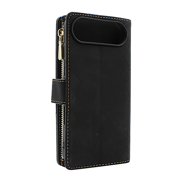 XL iPhone Air Lyx Plånboksfodral Brun