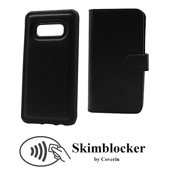 Skimblocker XL Magnet Wallet Samsung Galaxy S10e (G970F) (Svart)