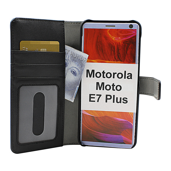 Skimblocker Magnet Fodral Motorola Moto E7 Plus (XT2081-2)