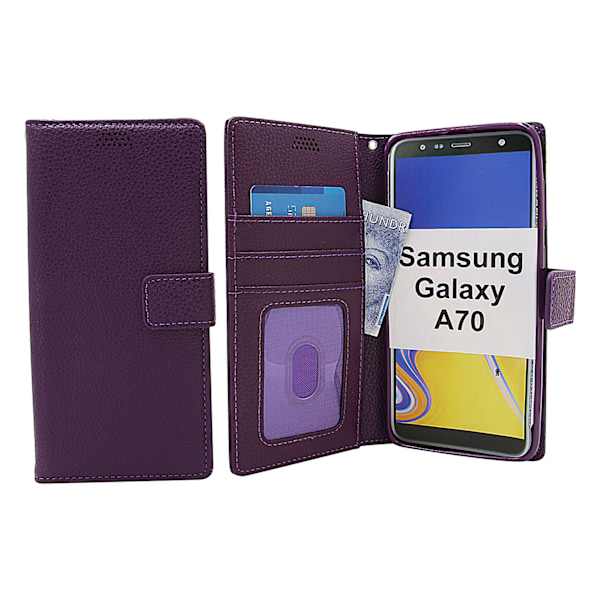 New Standcase Wallet Samsung Galaxy A70 (A705F/DS) Lila