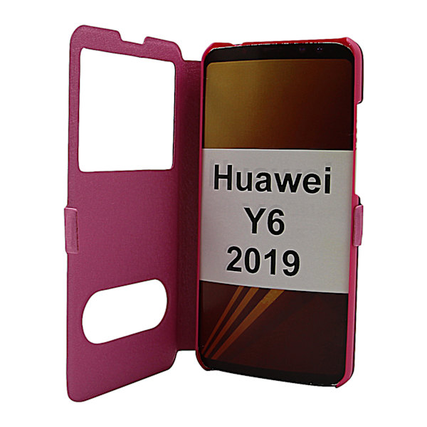 Flipcase Huawei Y6 2019 Hotpink