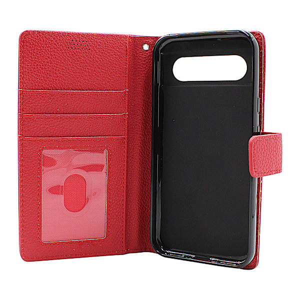 New Standcase Wallet Google Pixel 8a 5G Ljusblå