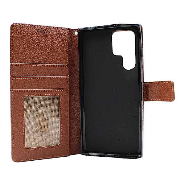 New Standcase Wallet Samsung Galaxy S22 Ultra 5G Svart