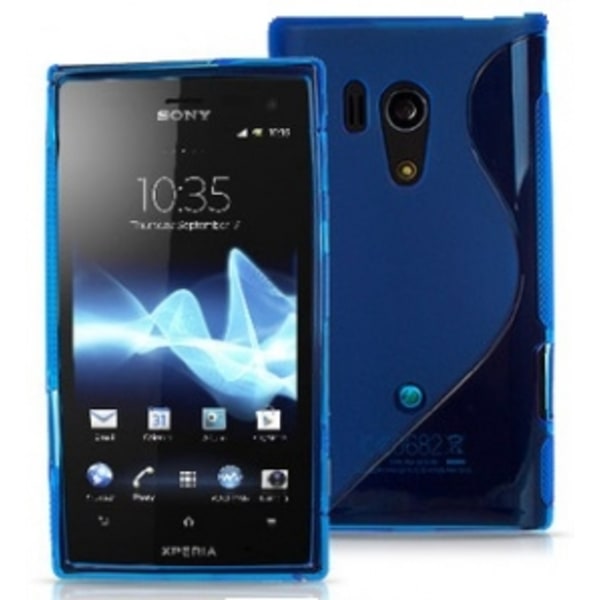 S-line skal Sony Xperia Acro S (LT26w) Blå