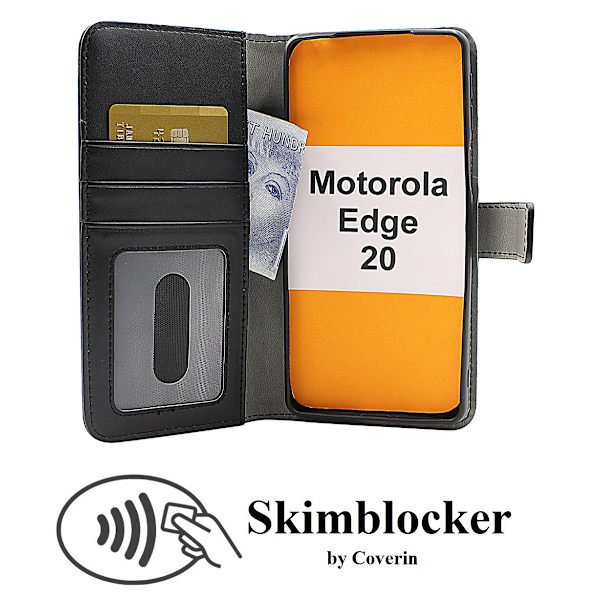 Skimblocker Magnet Fodral Motorola Edge 20