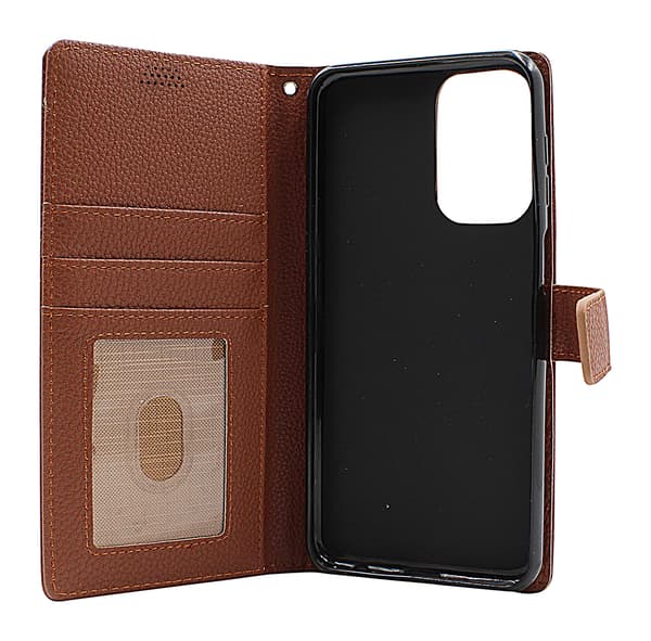 New Standcase Wallet Samsung Galaxy A23 5G (A236B) Brun