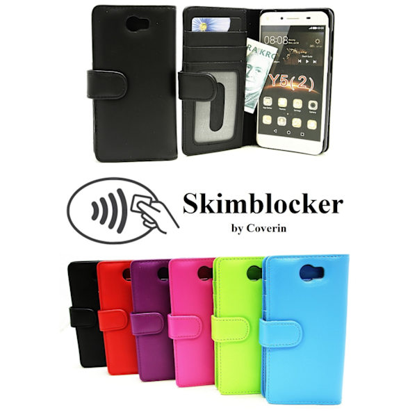 Skimblocker Plånboksfodral Huawei Y5 II