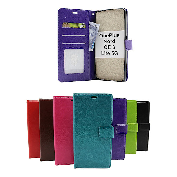 Crazy Horse Wallet OnePlus Nord CE 3 Lite 5G Grön