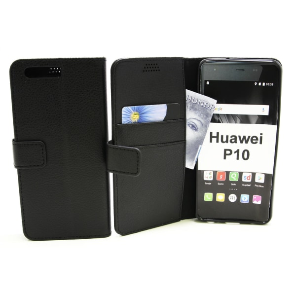 Standcase Wallet Huawei P10 (VTR-L09) Röd