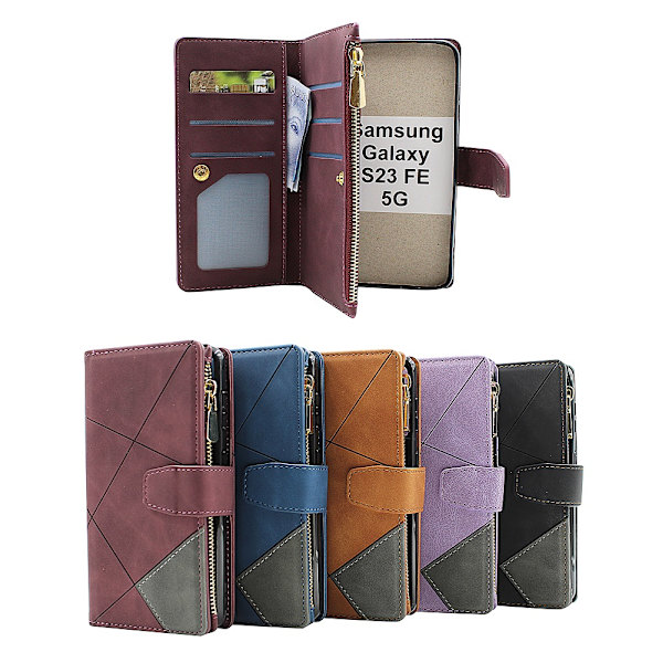 XL Standcase Lyxfodral Samsung Galaxy S23 FE 5G Brun