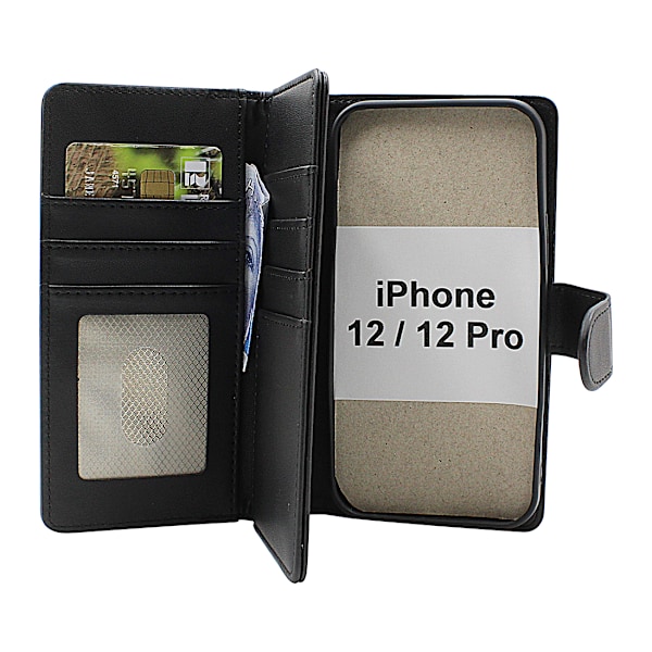Skimblocker iPhone 12 / 12 Pro XL Plånboksfodral