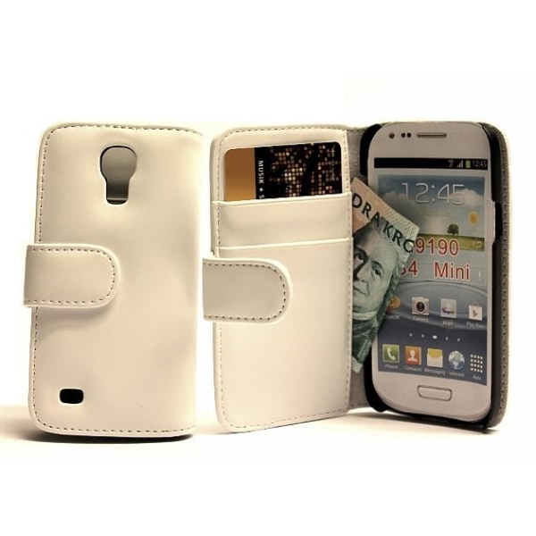 Plånboksfodral Samsung Galaxy S4 Mini (i9195/i9190) Röd 1e1a | Röd | Fyndiq