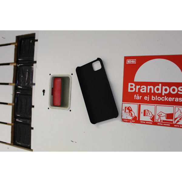 Skimblocker XL Magnet Wallet Huawei Y5p (Svart)