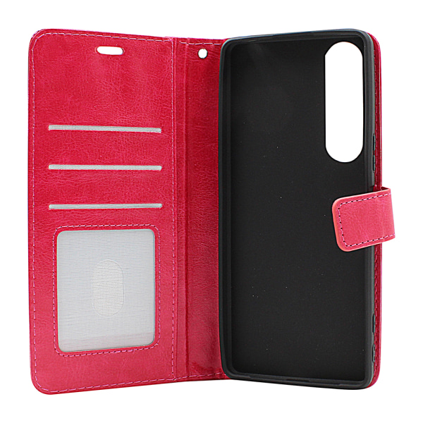 Crazy Horse Wallet Sony Xperia 1 IV (XQ-CT54) Turkos