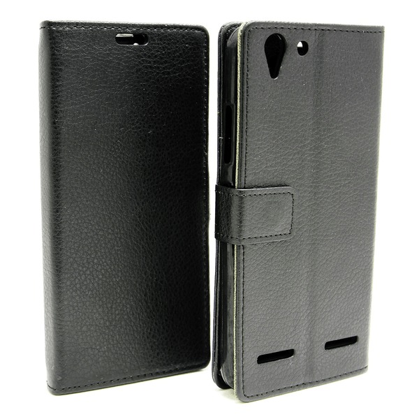 Standcase Wallet Lenovo K5 Svart