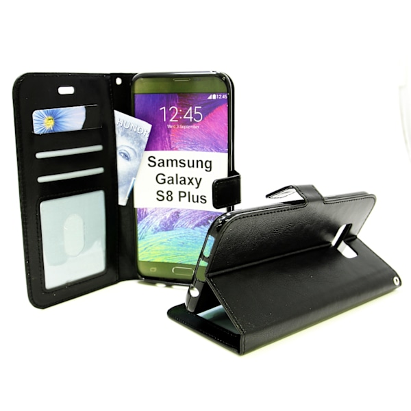 Crazy Horse Wallet Samsung Galaxy S8 Plus (G955F) Svart
