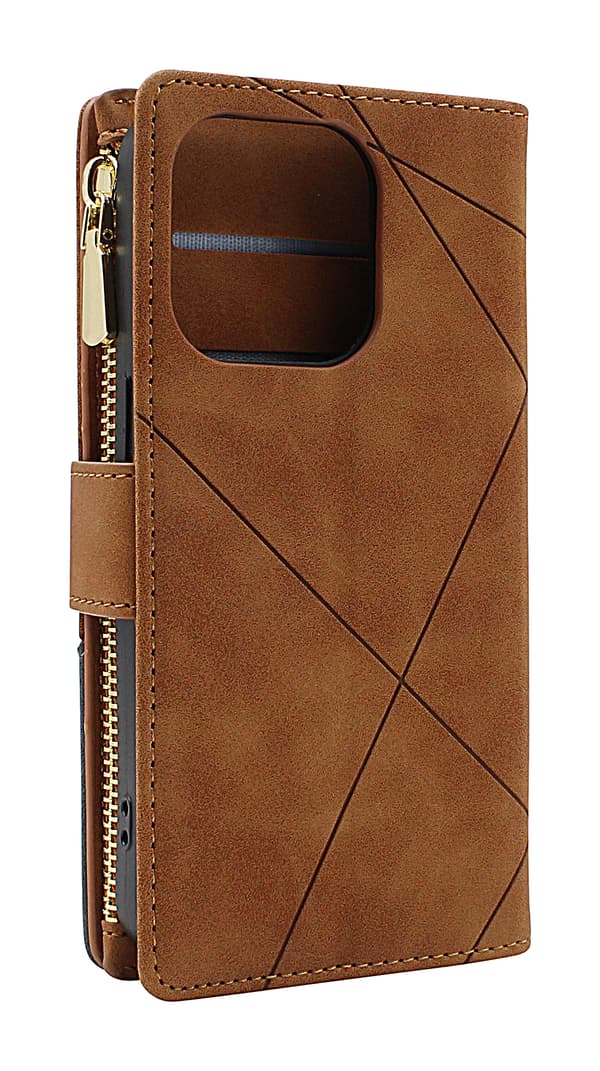 XL Standcase Lyxfodral iPhone 15 Pro Brun