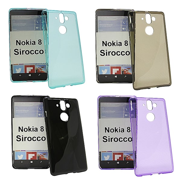 TPU skal Nokia 8 Sirocco Grå