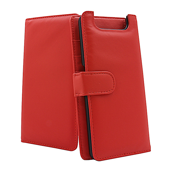 Skimblocker Plånboksfodral Samsung Galaxy A80 (A805F/DS) Röd