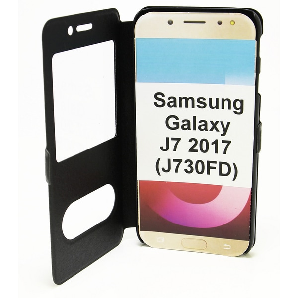 Flipcase Samsung Galaxy J7 2017 (J730FD) Svart