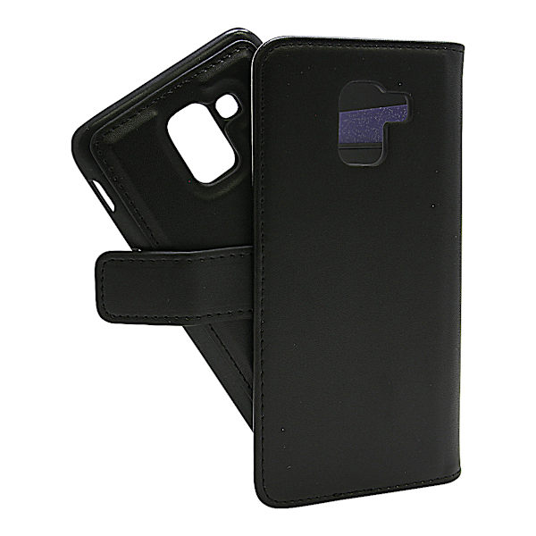 Skimblocker Magnet Wallet Samsung Galaxy J6 2018 (J600FN/DS) Svart
