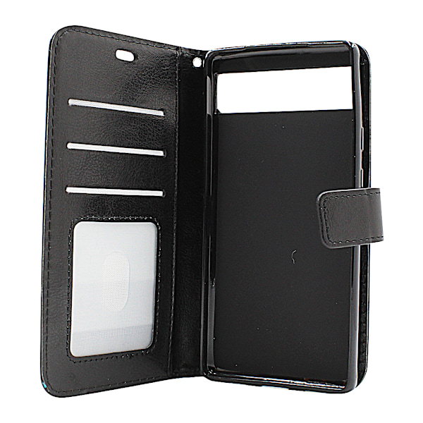 Crazy Horse Wallet Google Pixel 6a 5G Röd
