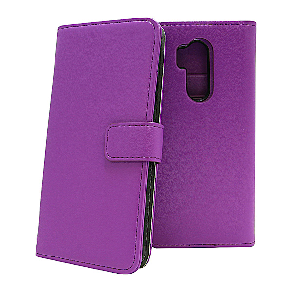 Skimblocker Magnet Wallet LG G7 ThinQ (G710M) Lila