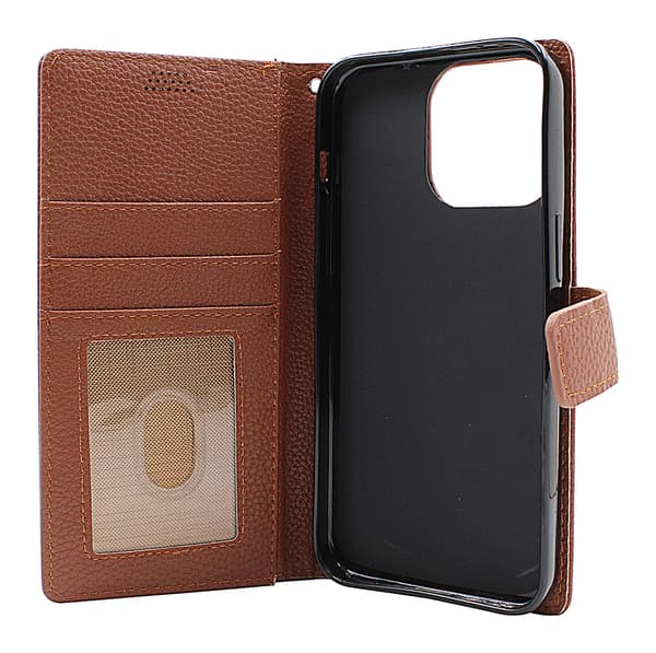 New Standcase Wallet iPhone 15 Pro Max Svart