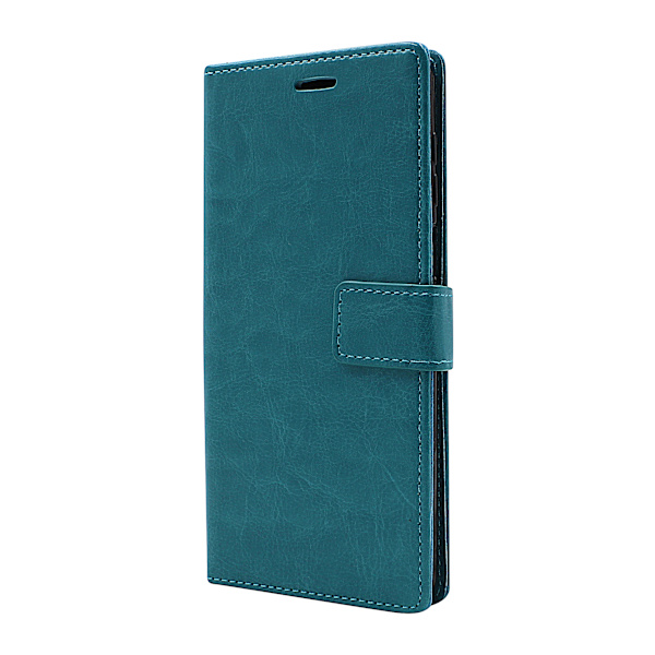 Crazy Horse Wallet Xiaomi Redmi Note 9s / Note 9 Pro Turkos